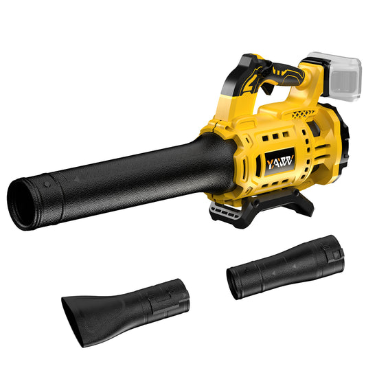 Cordless Leaf Blower for Dewalt 20V Max Battery, 480 CFM Electric Blower with Brushless Motor, Lockable to Maintain Speeds up to 130MPH, Handheld Blower for Snow Blowing, Lawn Care, Yard(Battery Not)